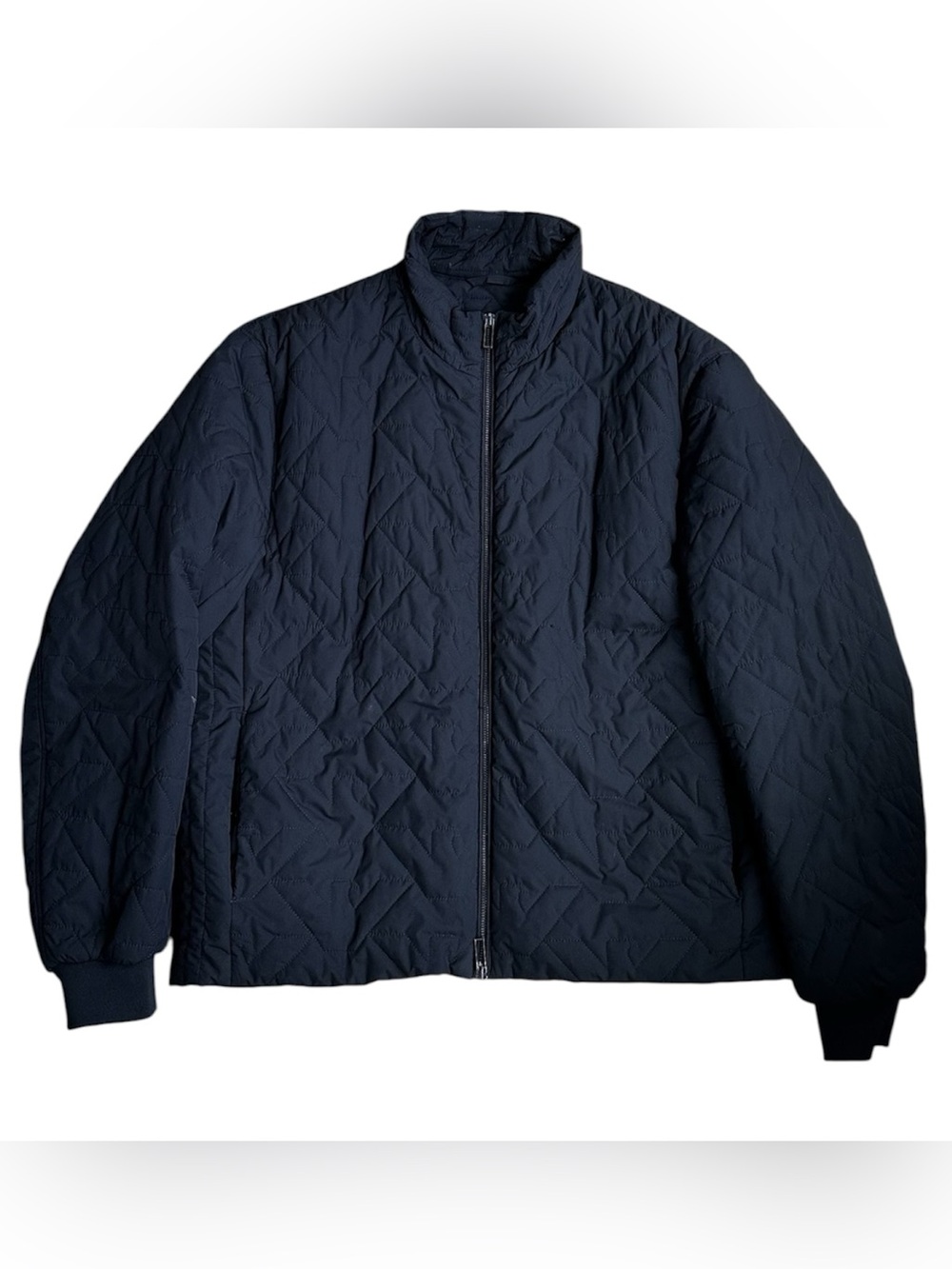 Emporio Armani Quilted Lightweight Zip Jacket
